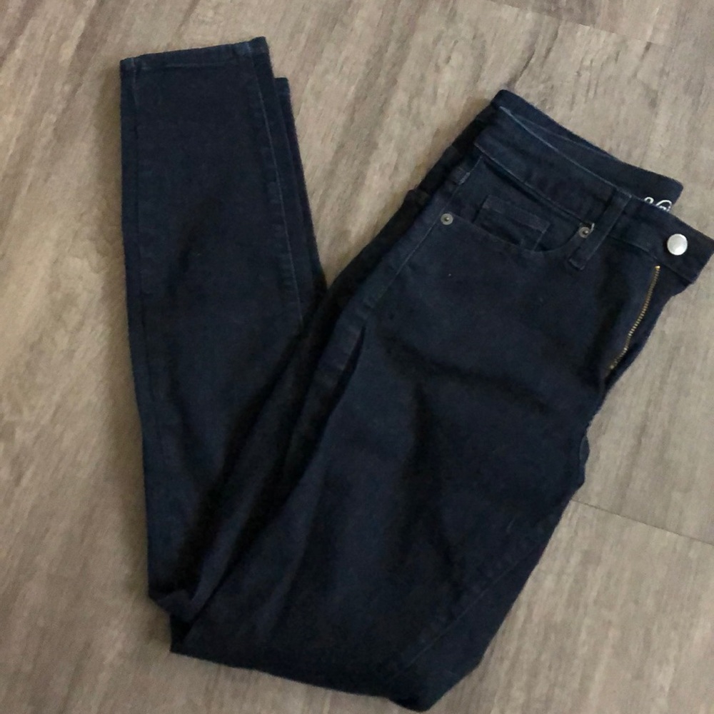Universal Threat High Rise Dark Wash Skinny Jeans